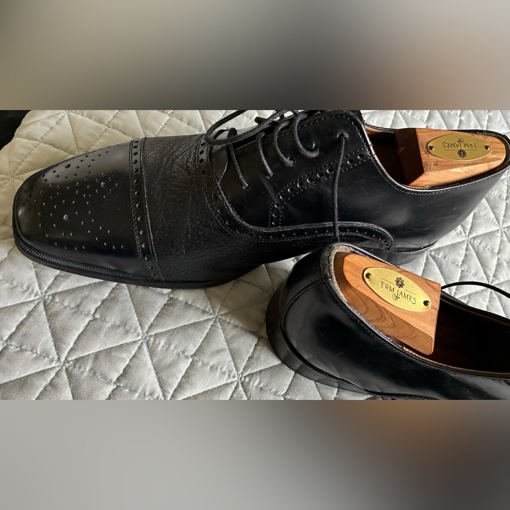 Wing-Tip Oxfords Florsheim Imperial 9EEE OTAVIO Mid-Town Cap Toe 2-Tone Shoes! - Picture 11 of 16